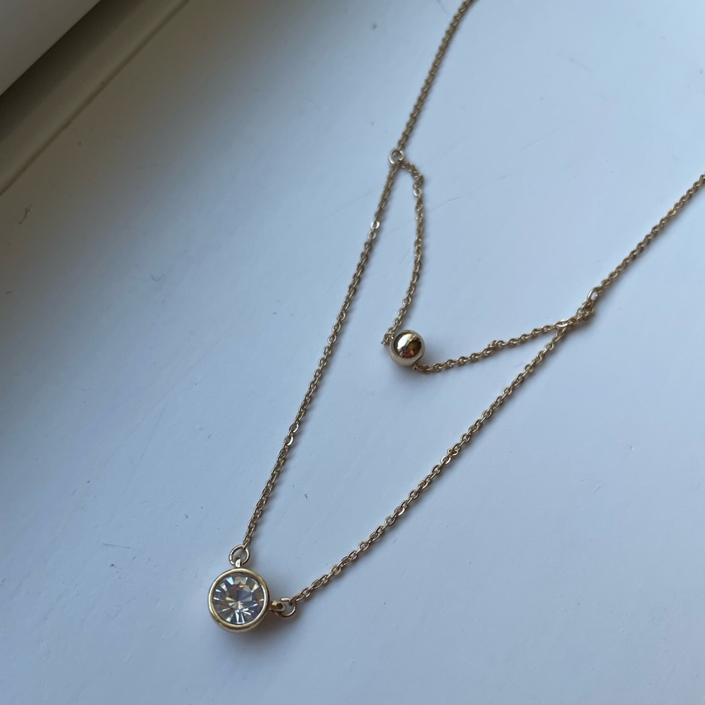 Marlyn Schiff Double Layered necklace